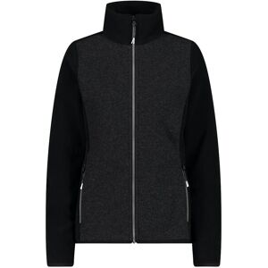 Women's hybrid fleece CMP Noir L Women's hybrid fleece CMP Noir L