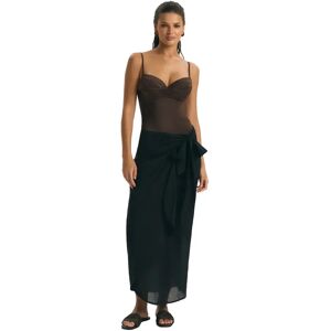 Women's sarong Esotiq Base20 Noir L/XL Women's sarong Esotiq Base20 Noir L/XL