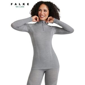 Women's long sleeve T-shirt Falke Wool-Tech Gris L Women's long sleeve T-shirt Falke Wool-Tech Gris L