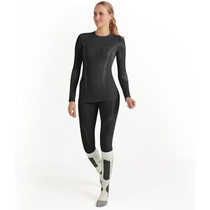 Women's long sleeve T-shirt Falke Wool-Tech Noir XS Women's long sleeve T-shirt Falke Wool-Tech Noir XS