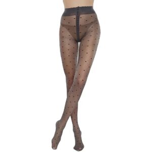 Women's tights Fogal Scarlett Noir L Women's tights Fogal Scarlett Noir L