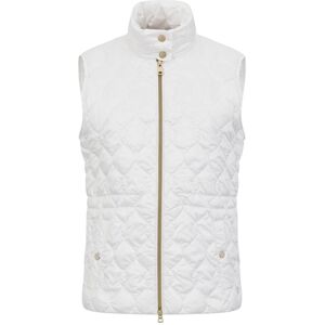 Women's sleeveless down jacket Geox Myluse Blanc 54 Women's sleeveless down jacket Geox Myluse Blanc 54