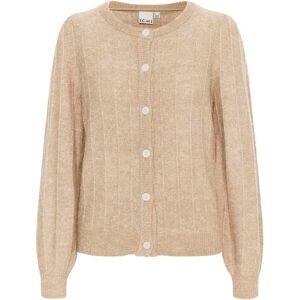 Women's cardigan Ichi Kamara CA10 Beige 2XL Women's cardigan Ichi Kamara CA10 Beige 2XL