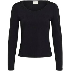 Women's long sleeve T-shirt KAFFE Arina Noir S Women's long sleeve T-shirt KAFFE Arina Noir S