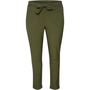 Belted Trousers for women KAFFE Curve Jia Vert 46 Belted Trousers for women KAFFE Curve Jia Vert 46