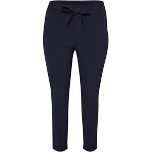 Belted Trousers for women KAFFE Curve Jia Bleu 46 Belted Trousers for women KAFFE Curve Jia Bleu 46