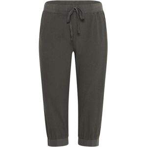 Women's Trousers KAFFE Curve Nana Capri Noir 52 Women's Trousers KAFFE Curve Nana Capri Noir 52