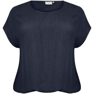 Women's blouse KAFFE Curve Ami Stanley Bleu 52 Women's blouse KAFFE Curve Ami Stanley Bleu 52
