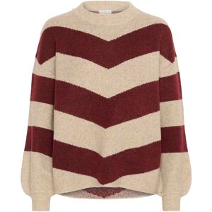 Woman sweater KAFFE Verana Gris 2XL Woman sweater KAFFE Verana Gris 2XL