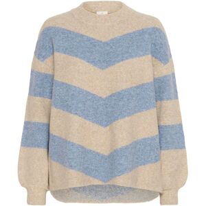 Woman sweater KAFFE Verana Beige M Woman sweater KAFFE Verana Beige M