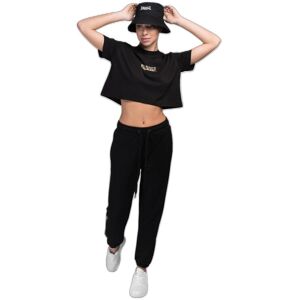 Women's short T-shirt Lonsdale Aultbea Noir 2XL Women's short T-shirt Lonsdale Aultbea Noir 2XL