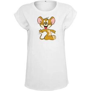 Urban Classics Woman's Urban Classic tom & jerry pout T-shirt Blanc XL Urban Classics Woman's Urban Classic tom & jerry pout T-shirt Blanc XL