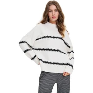 Woman sweater Moodo Z-SW-4832 Blanc XS Woman sweater Moodo Z-SW-4832 Blanc XS