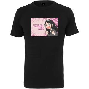 Women's T-shirt Mister Tee girls win Noir L Women's T-shirt Mister Tee girls win Noir L