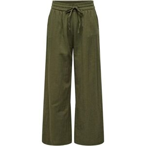 Women's wide-leg Trousers Only Tizana Vert S Women's wide-leg Trousers Only Tizana Vert S