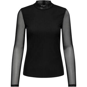 Women's long sleeve T-shirt Only Erica Life Noir XL Women's long sleeve T-shirt Only Erica Life Noir XL