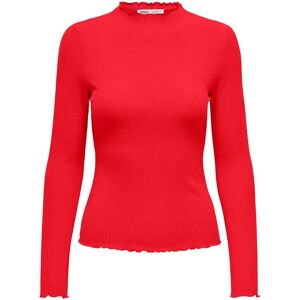 Women's long sleeve T-shirt Only Emma Rouge M Women's long sleeve T-shirt Only Emma Rouge M