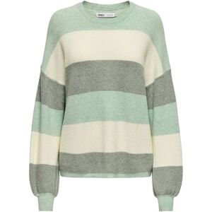 Women's striped sweater Only Atia Vert XS Women's striped sweater Only Atia Vert XS