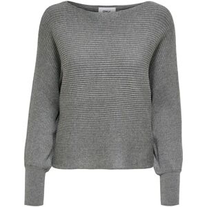 Women's long sleeve sweater Only Adaline Gris L Women's long sleeve sweater Only Adaline Gris L
