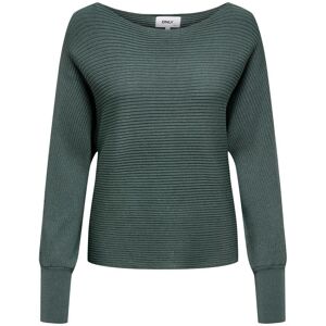 Women's short knitted sweater Only Onladaline Vert L Women's short knitted sweater Only Onladaline Vert L