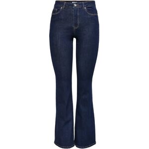 Women's high-waisted flare jeans Only Wauw Bleu XLx34 Women's high-waisted flare jeans Only Wauw Bleu XLx34