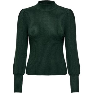 Women's knitted high neck sweater Only Katia Vert M Women's knitted high neck sweater Only Katia Vert M