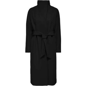 Women's cutaway collar coat Only Emma Noir XS Women's cutaway collar coat Only Emma Noir XS