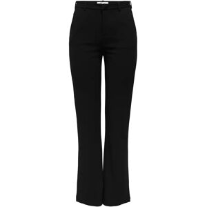 Women's mid-rise straight leg Trousers Only Raffy-Yo Life Noir Mx30 Women's mid-rise straight leg Trousers Only Raffy-Yo Life Noir Mx30