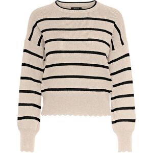 Woman sweater Only Ibi Beige XS Woman sweater Only Ibi Beige XS