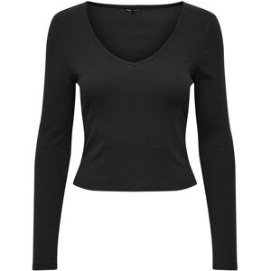 Women's long sleeve T-shirt Only Kaya Noir XL Women's long sleeve T-shirt Only Kaya Noir XL