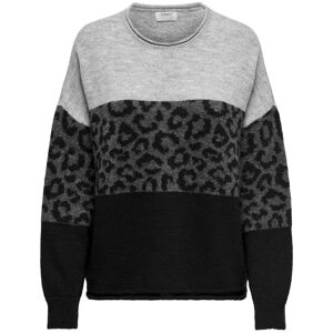 Woman sweater Only Jade Animal Gris M Woman sweater Only Jade Animal Gris M