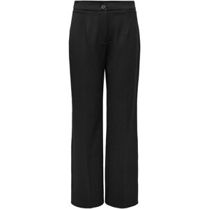 Women's high-waisted striped Trousers Only Mia Noir 34x32 Women's high-waisted striped Trousers Only Mia Noir 34x32