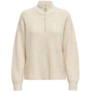 Woman sweater Only Tokyo Solid Beige XL Woman sweater Only Tokyo Solid Beige XL