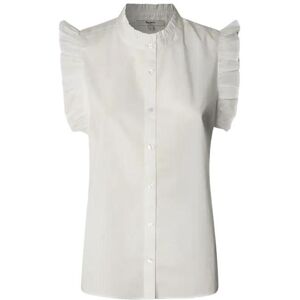 Woman's shirt Pepe Jeans Lile Blanc XL Woman's shirt Pepe Jeans Lile Blanc XL