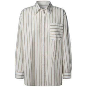 Women's long sleeve shirt Pepe Jeans Lina Beige XS Women's long sleeve shirt Pepe Jeans Lina Beige XS