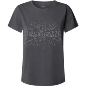 Women's T-shirt Pepe Jeans Bertie Gris L Women's T-shirt Pepe Jeans Bertie Gris L