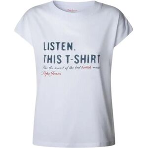Women's T-shirt Pepe Jeans Bahia Blanc M Women's T-shirt Pepe Jeans Bahia Blanc M