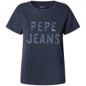 Women's T-shirt Pepe Jeans Baddy Bleu M Women's T-shirt Pepe Jeans Baddy Bleu M