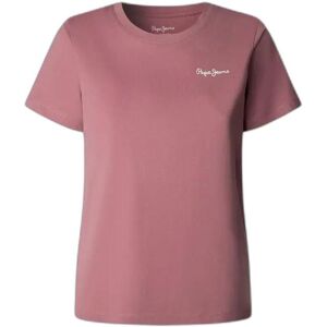 Women's T-shirt Pepe Jeans Basic Logo Rose XL Women's T-shirt Pepe Jeans Basic Logo Rose XL