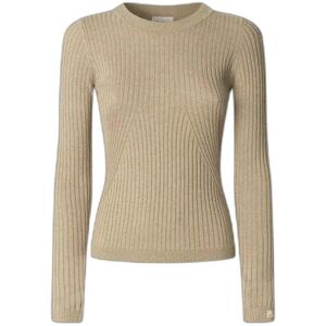 Woman sweater Pepe Jeans Carla Crew Beige S Woman sweater Pepe Jeans Carla Crew Beige S