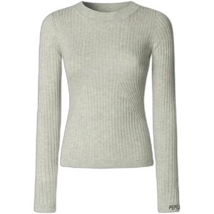 Woman sweater Pepe Jeans Carla Crew Gris L Woman sweater Pepe Jeans Carla Crew Gris L