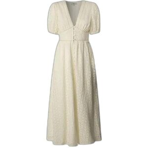 Women's dress Pepe Jeans Oprah Blanc XS Women's dress Pepe Jeans Oprah Blanc XS