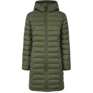 Women's long hooded down jacket Pepe Jeans Ammy Vert XS Women's long hooded down jacket Pepe Jeans Ammy Vert XS