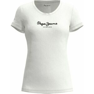 Women's T-shirt Pepe Jeans New Virginia N Blanc L Women's T-shirt Pepe Jeans New Virginia N Blanc L