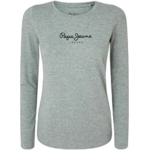 Women's long sleeve T-shirt Pepe Jeans New Virginia N Gris L Women's long sleeve T-shirt Pepe Jeans New Virginia N Gris L