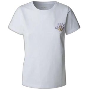 Women's T-shirt Pepe Jeans Amanda Blanc M Women's T-shirt Pepe Jeans Amanda Blanc M