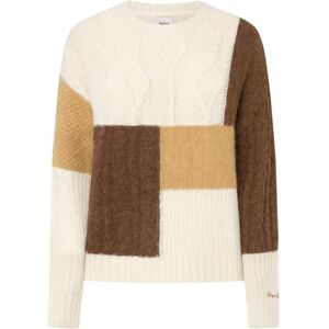 Woman sweater Pepe Jeans Hilary Blanc L Woman sweater Pepe Jeans Hilary Blanc L