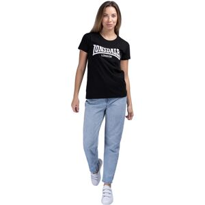 Women's T-shirt Lonsdale Cartmel Noir M Women's T-shirt Lonsdale Cartmel Noir M