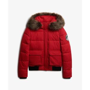 Women's bomber jacket Superdry Everest Ella Rouge M Women's bomber jacket Superdry Everest Ella Rouge M