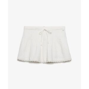 Embroidered Trim Mini Skirt Women Superdry Blanc L Embroidered Trim Mini Skirt Women Superdry Blanc L